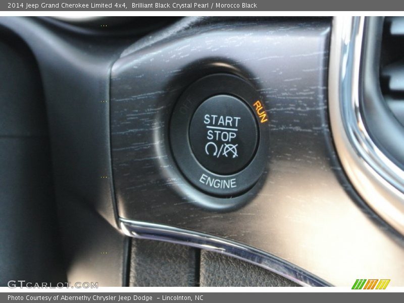 Controls of 2014 Grand Cherokee Limited 4x4