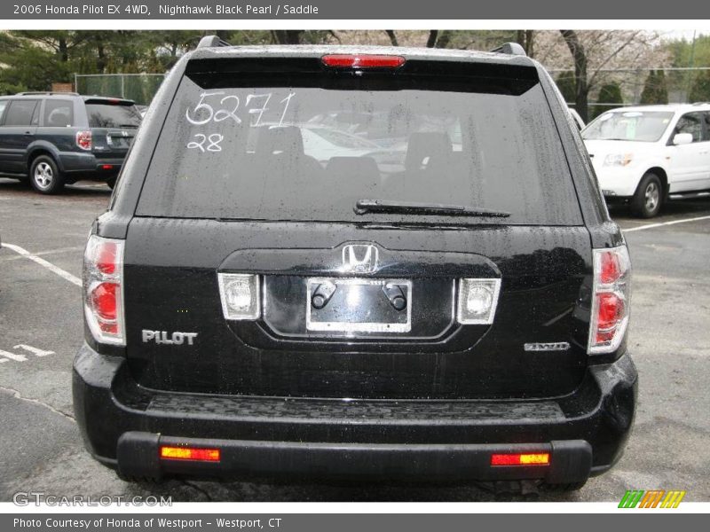 Nighthawk Black Pearl / Saddle 2006 Honda Pilot EX 4WD