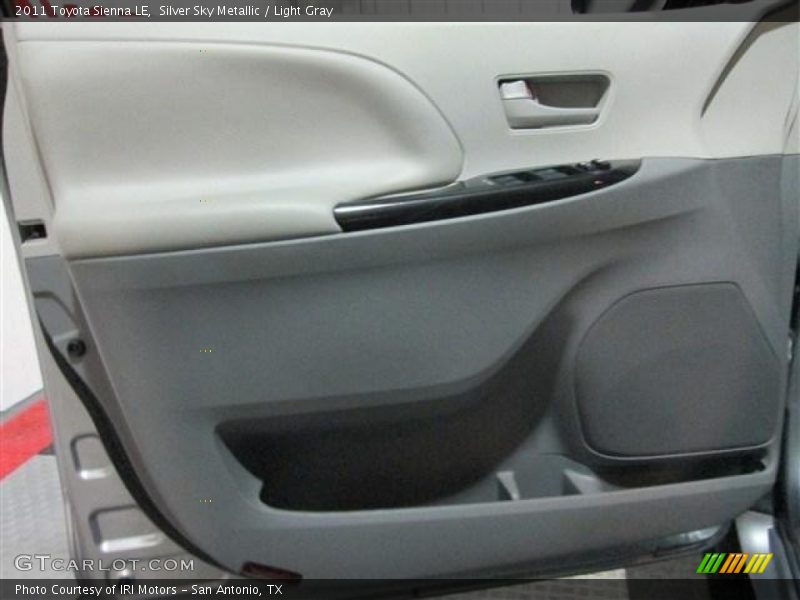 Silver Sky Metallic / Light Gray 2011 Toyota Sienna LE