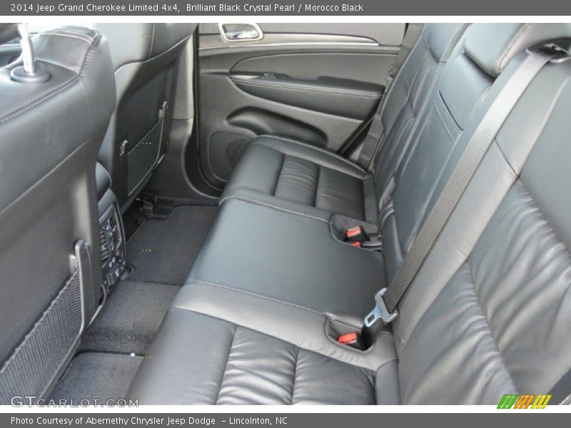 Rear Seat of 2014 Grand Cherokee Limited 4x4