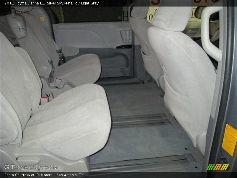 Silver Sky Metallic / Light Gray 2011 Toyota Sienna LE