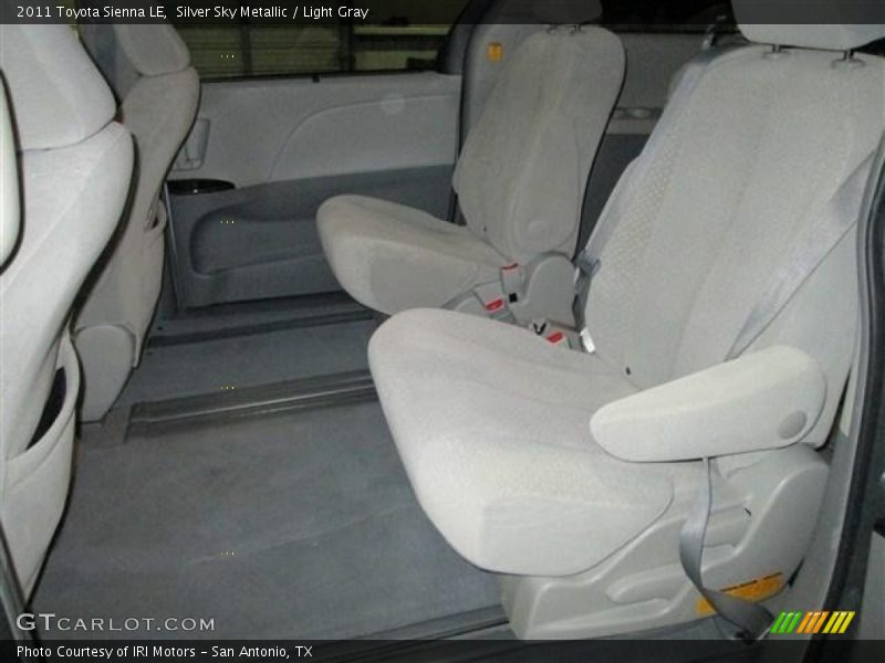 Silver Sky Metallic / Light Gray 2011 Toyota Sienna LE