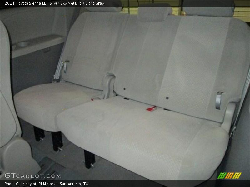 Silver Sky Metallic / Light Gray 2011 Toyota Sienna LE