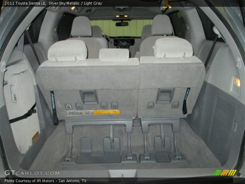 Silver Sky Metallic / Light Gray 2011 Toyota Sienna LE