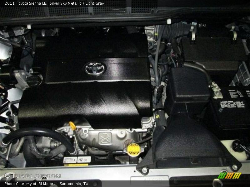 Silver Sky Metallic / Light Gray 2011 Toyota Sienna LE