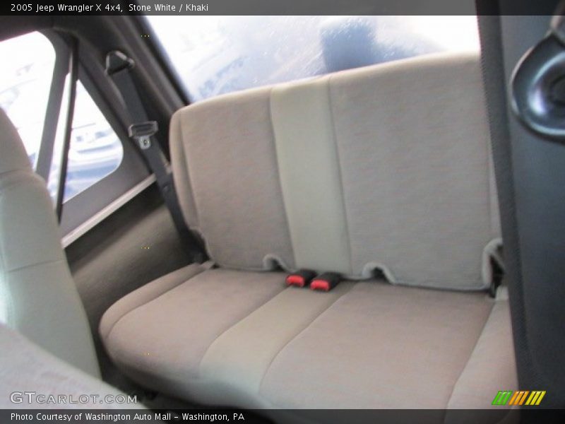 Stone White / Khaki 2005 Jeep Wrangler X 4x4