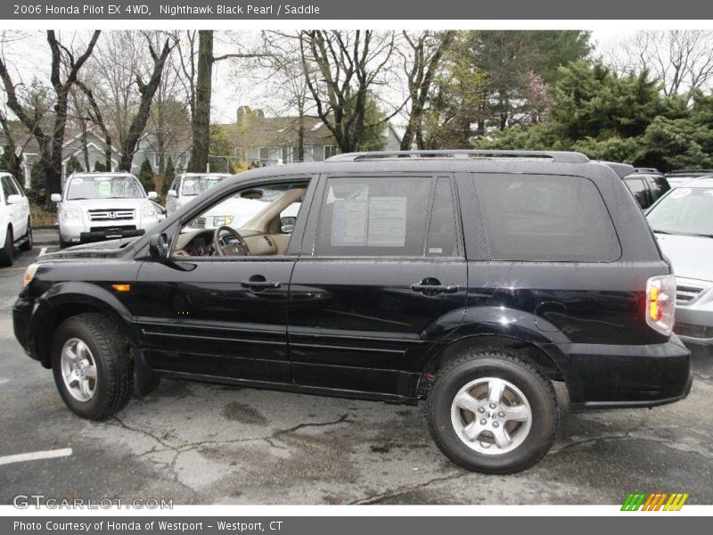 Nighthawk Black Pearl / Saddle 2006 Honda Pilot EX 4WD