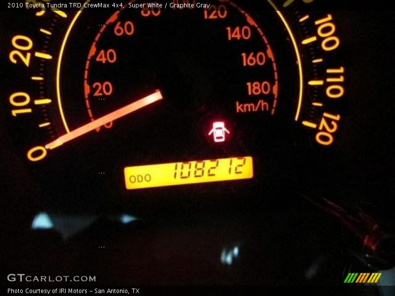 Super White / Graphite Gray 2010 Toyota Tundra TRD CrewMax 4x4