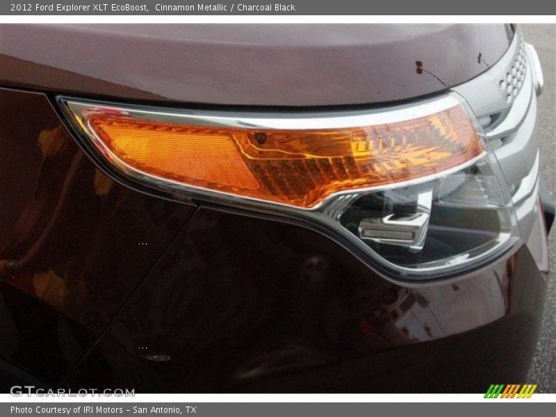 Cinnamon Metallic / Charcoal Black 2012 Ford Explorer XLT EcoBoost