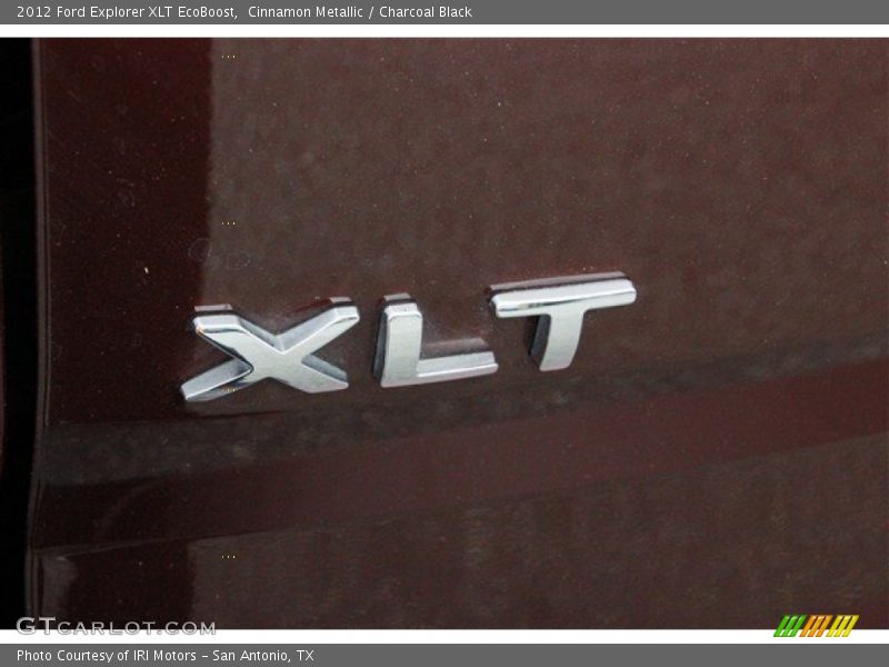 Cinnamon Metallic / Charcoal Black 2012 Ford Explorer XLT EcoBoost