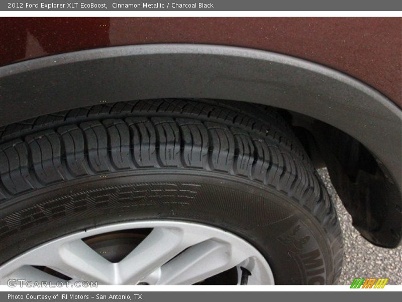 Cinnamon Metallic / Charcoal Black 2012 Ford Explorer XLT EcoBoost