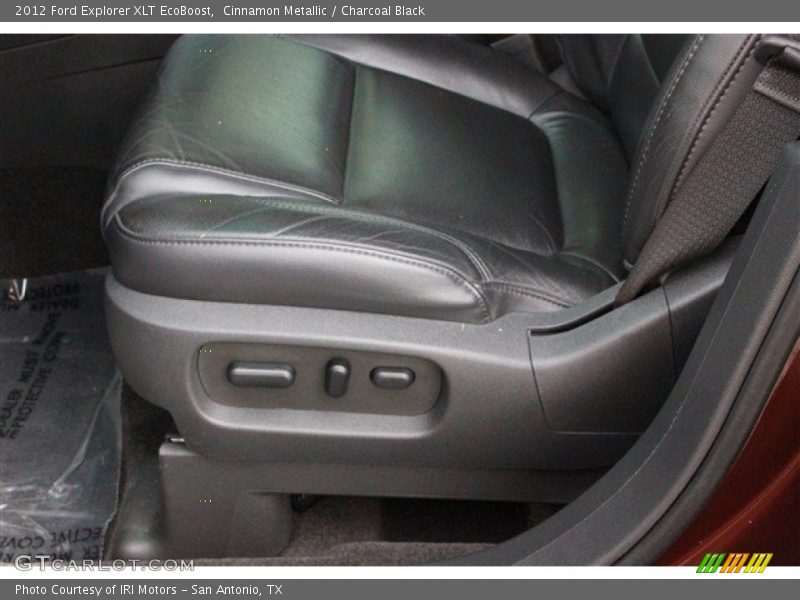Cinnamon Metallic / Charcoal Black 2012 Ford Explorer XLT EcoBoost