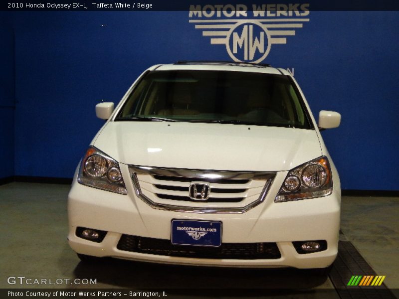 Taffeta White / Beige 2010 Honda Odyssey EX-L