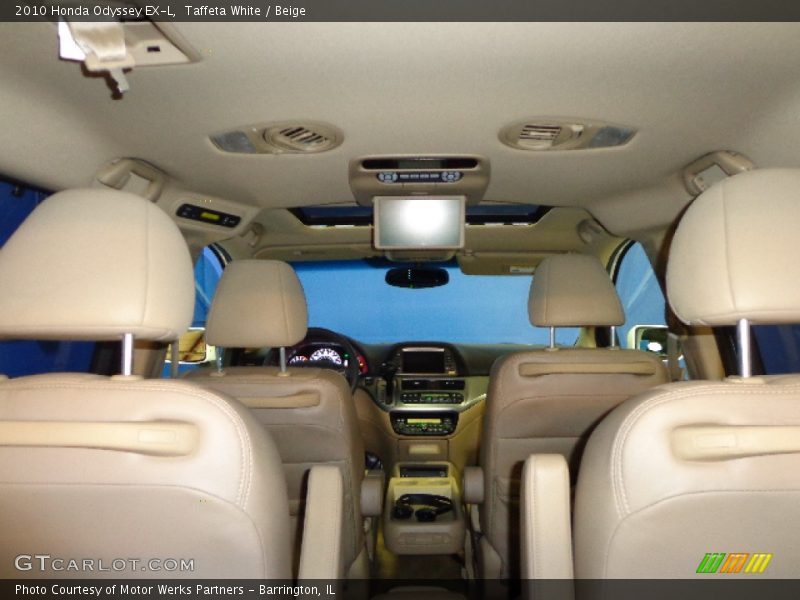 Taffeta White / Beige 2010 Honda Odyssey EX-L