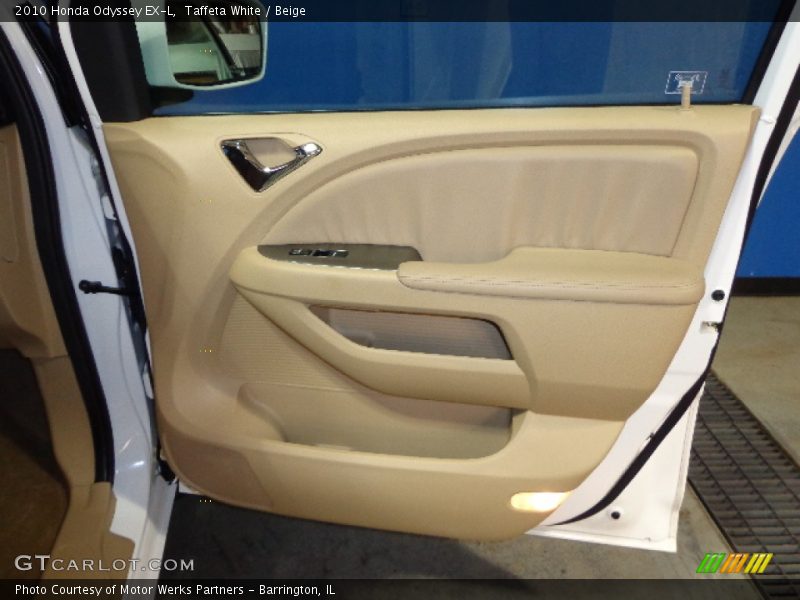 Taffeta White / Beige 2010 Honda Odyssey EX-L