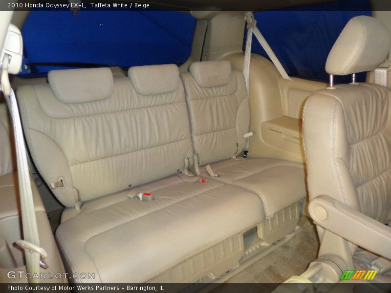 Taffeta White / Beige 2010 Honda Odyssey EX-L