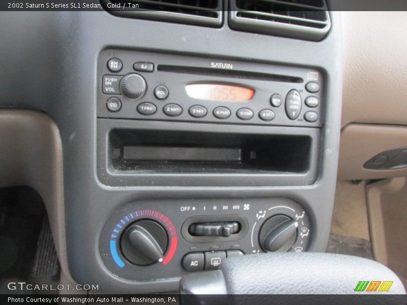 Controls of 2002 S Series SL1 Sedan
