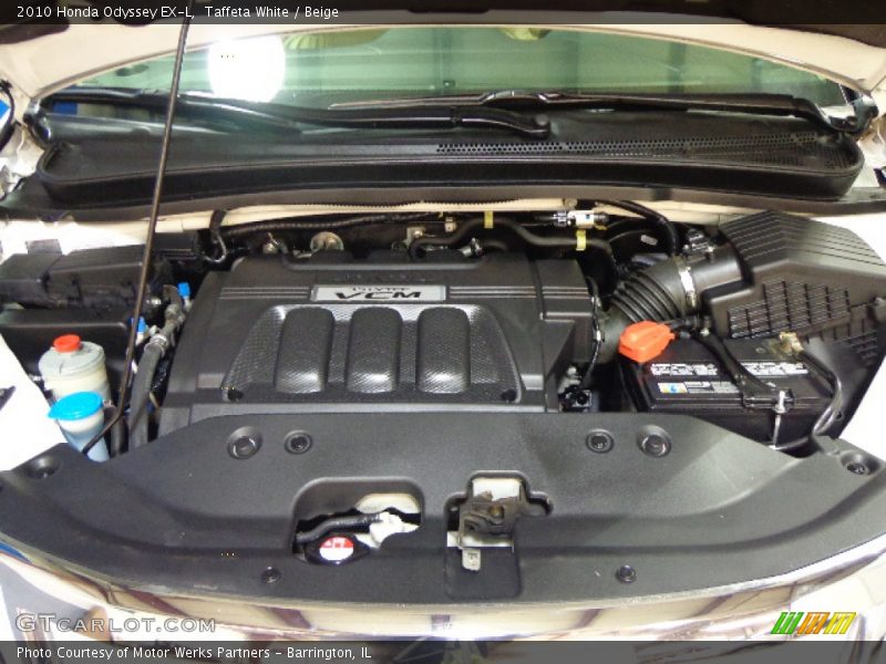 Taffeta White / Beige 2010 Honda Odyssey EX-L