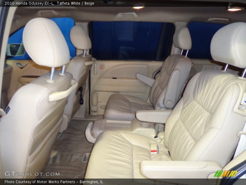 Taffeta White / Beige 2010 Honda Odyssey EX-L