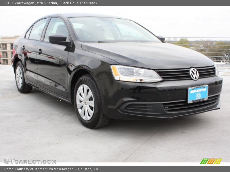 Black Uni / Titan Black 2013 Volkswagen Jetta S Sedan