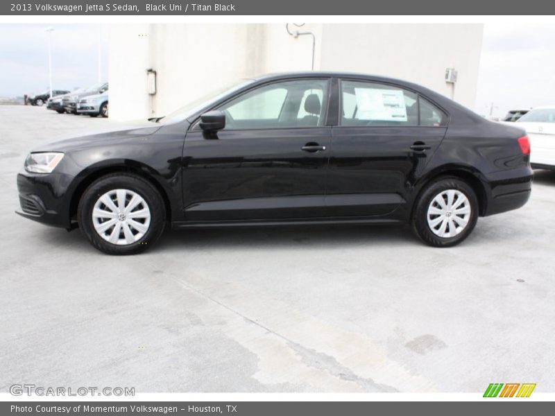 Black Uni / Titan Black 2013 Volkswagen Jetta S Sedan