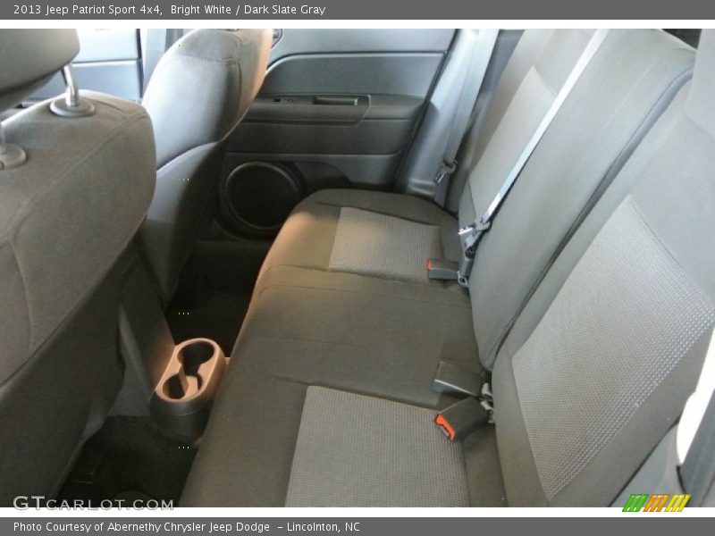 Bright White / Dark Slate Gray 2013 Jeep Patriot Sport 4x4
