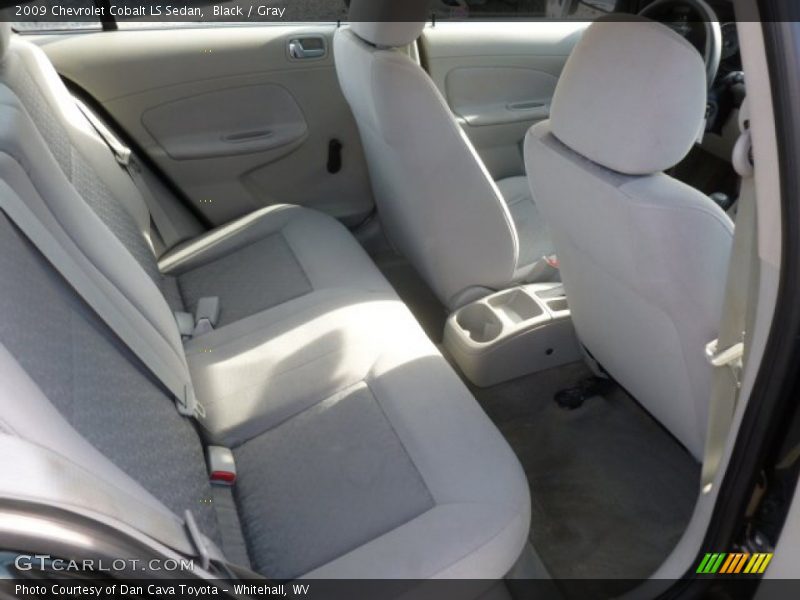 Black / Gray 2009 Chevrolet Cobalt LS Sedan