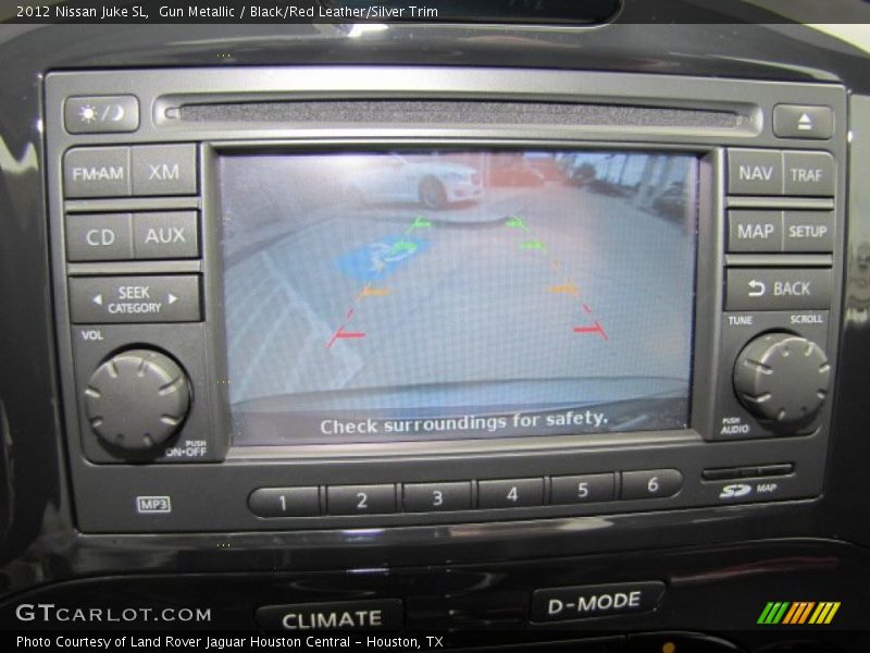 Controls of 2012 Juke SL