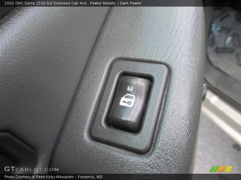 Pewter Metallic / Dark Pewter 2003 GMC Sierra 1500 SLE Extended Cab 4x4