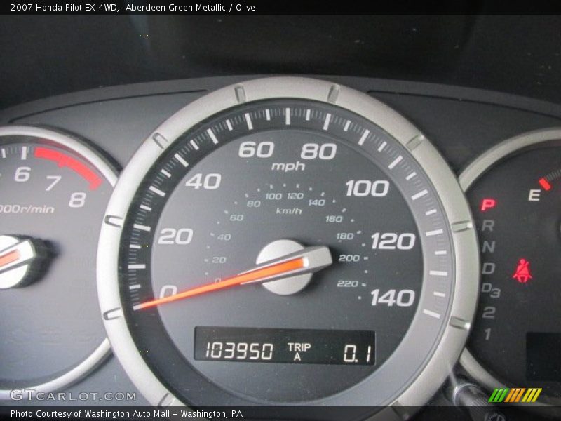 Aberdeen Green Metallic / Olive 2007 Honda Pilot EX 4WD