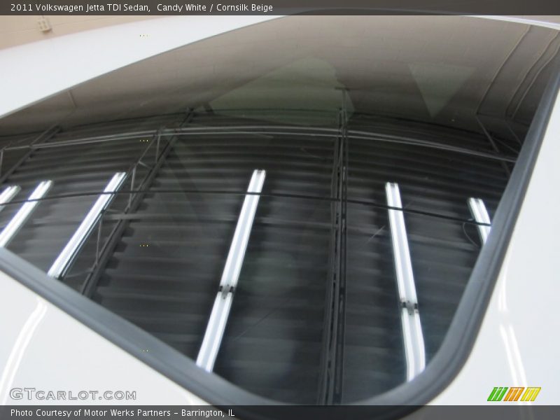 Candy White / Cornsilk Beige 2011 Volkswagen Jetta TDI Sedan