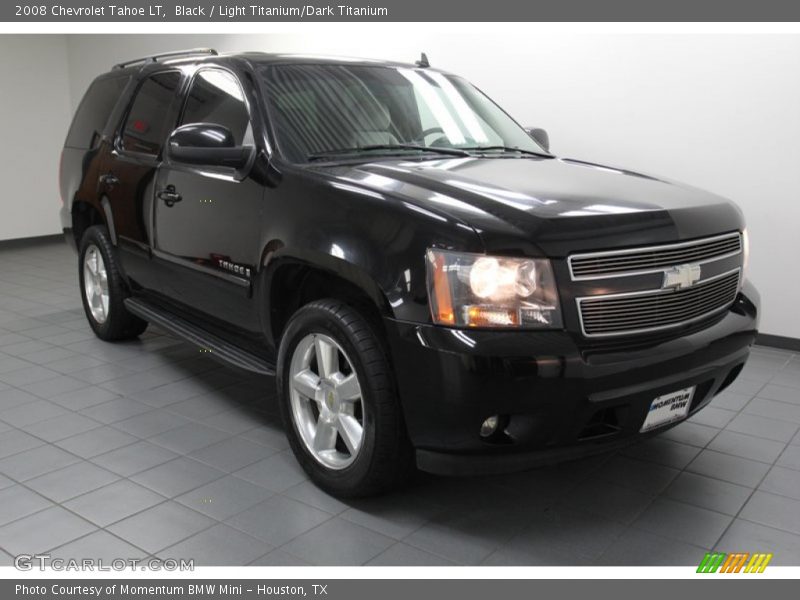 Black / Light Titanium/Dark Titanium 2008 Chevrolet Tahoe LT