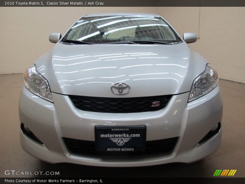 Classic Silver Metallic / Ash Gray 2010 Toyota Matrix S