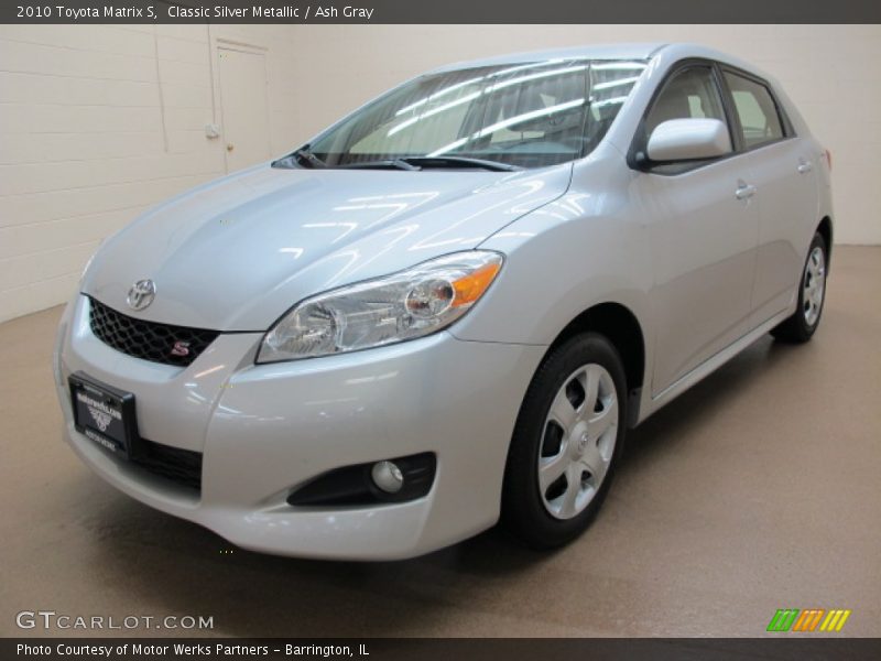 Classic Silver Metallic / Ash Gray 2010 Toyota Matrix S