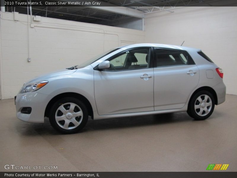 Classic Silver Metallic / Ash Gray 2010 Toyota Matrix S