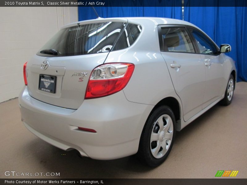 Classic Silver Metallic / Ash Gray 2010 Toyota Matrix S