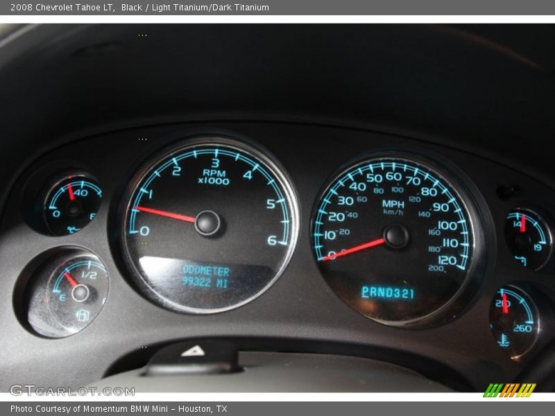Black / Light Titanium/Dark Titanium 2008 Chevrolet Tahoe LT