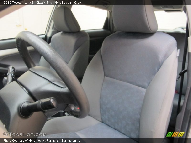 Classic Silver Metallic / Ash Gray 2010 Toyota Matrix S