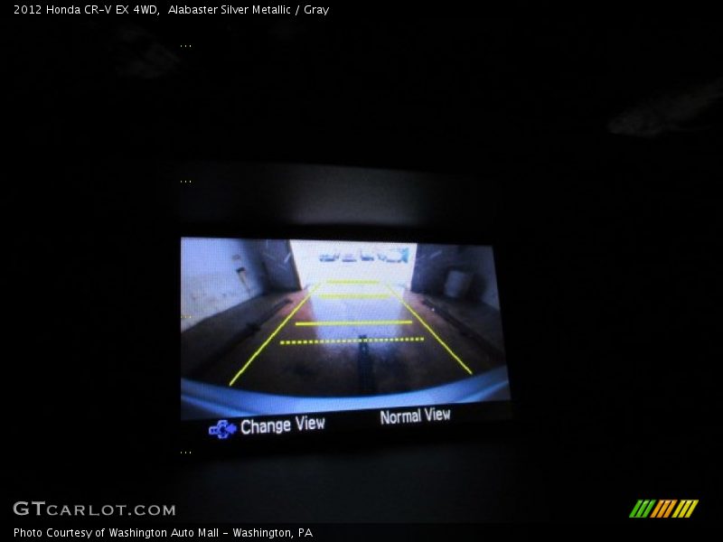 Alabaster Silver Metallic / Gray 2012 Honda CR-V EX 4WD