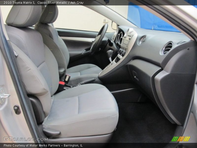 Classic Silver Metallic / Ash Gray 2010 Toyota Matrix S