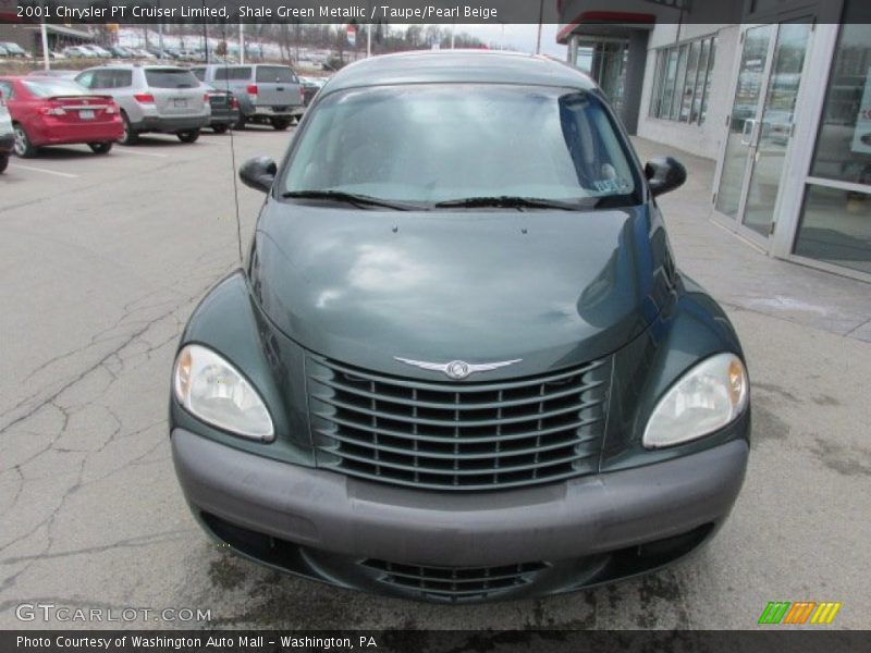 Shale Green Metallic / Taupe/Pearl Beige 2001 Chrysler PT Cruiser Limited