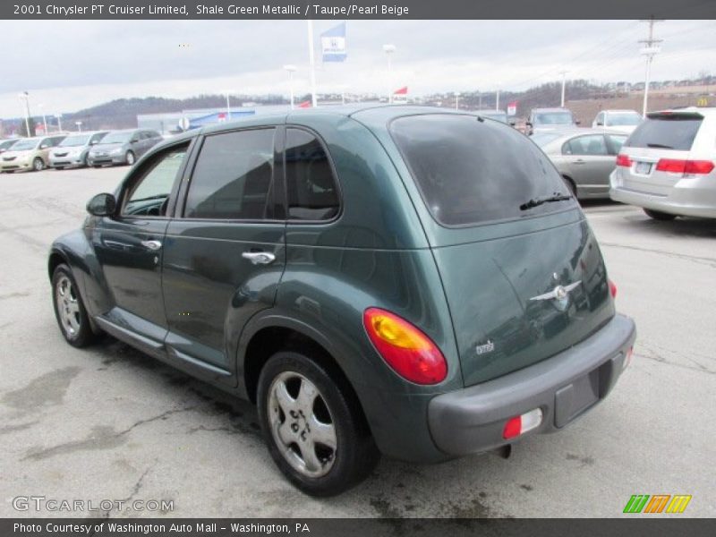 Shale Green Metallic / Taupe/Pearl Beige 2001 Chrysler PT Cruiser Limited
