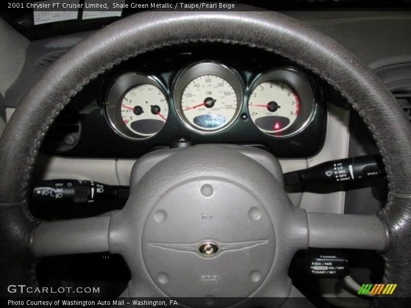 Shale Green Metallic / Taupe/Pearl Beige 2001 Chrysler PT Cruiser Limited