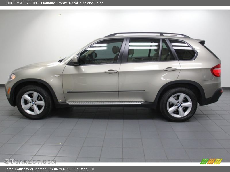  2008 X5 3.0si Platinum Bronze Metallic