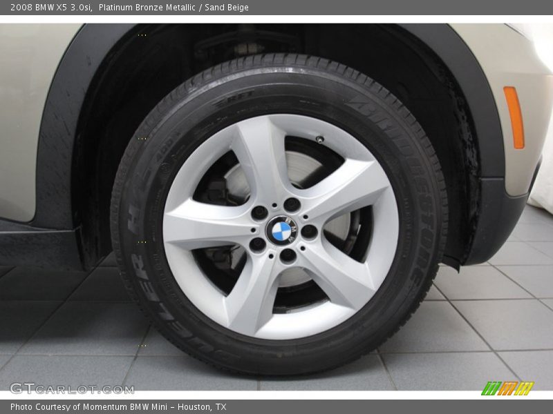 Platinum Bronze Metallic / Sand Beige 2008 BMW X5 3.0si