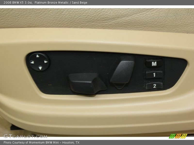 Platinum Bronze Metallic / Sand Beige 2008 BMW X5 3.0si