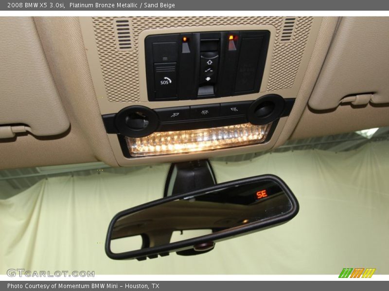Platinum Bronze Metallic / Sand Beige 2008 BMW X5 3.0si