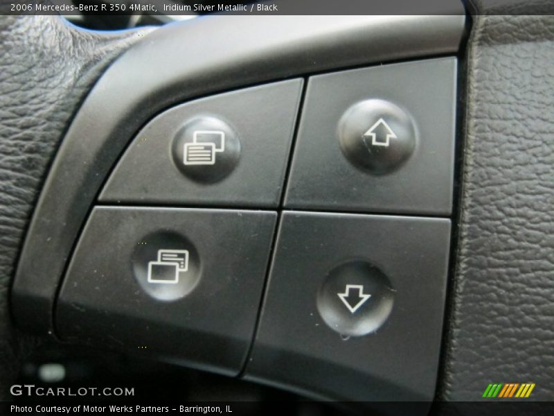Iridium Silver Metallic / Black 2006 Mercedes-Benz R 350 4Matic