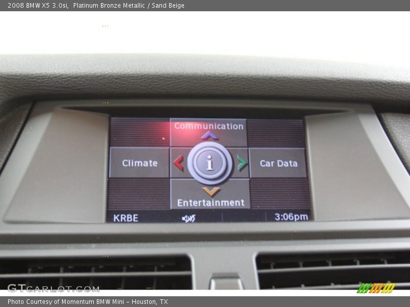 Platinum Bronze Metallic / Sand Beige 2008 BMW X5 3.0si