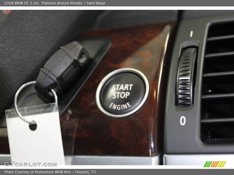 Platinum Bronze Metallic / Sand Beige 2008 BMW X5 3.0si